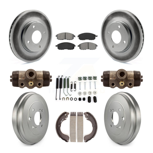 Coated Disc Rotors and Semi-Metallic Brake Pads Kit-KGS-101676 - Kit.bestparts.ca