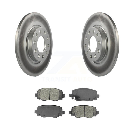 Coated Disc Rotors and Semi-Metallic Brake Pads Kit-KGS-101681 - Kit.bestparts.ca