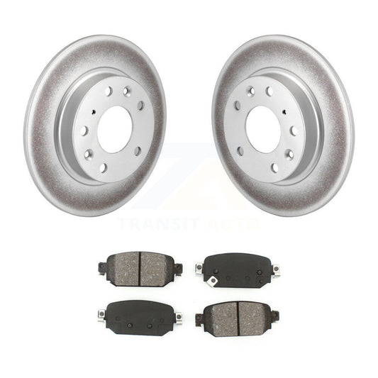 Coated Disc Rotors and Semi-Metallic Brake Pads Kit-KGS-101693 - Kit.bestparts.ca