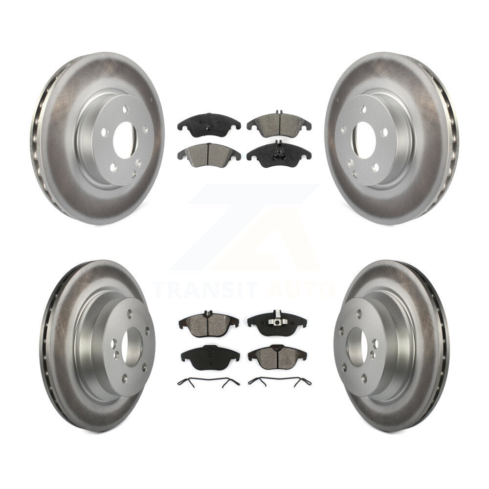 Disc Rotors and Semi-Metallic Brake Pads Kit-KGS-101726