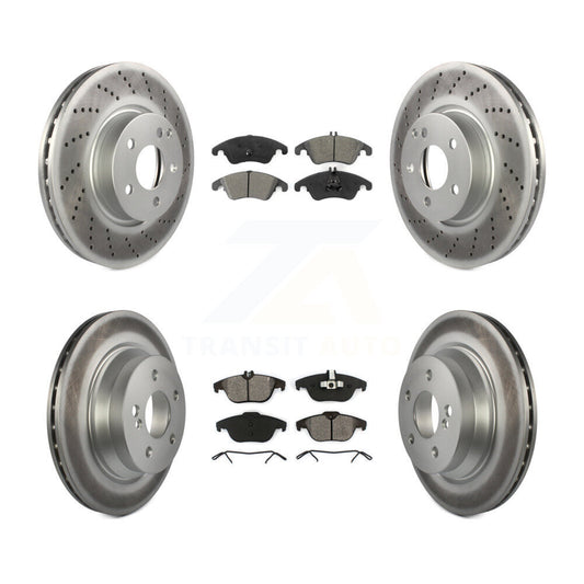 Disc Rotors and Semi-Metallic Brake Pads Kit-KGS-101727