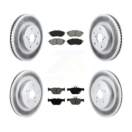 disc rotors and semi metallic brake pads-kgs-101736 - Kit.bestparts.ca