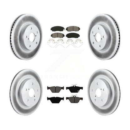 disc rotors and semi metallic brake pads-kgs-101737 - Kit.bestparts.ca