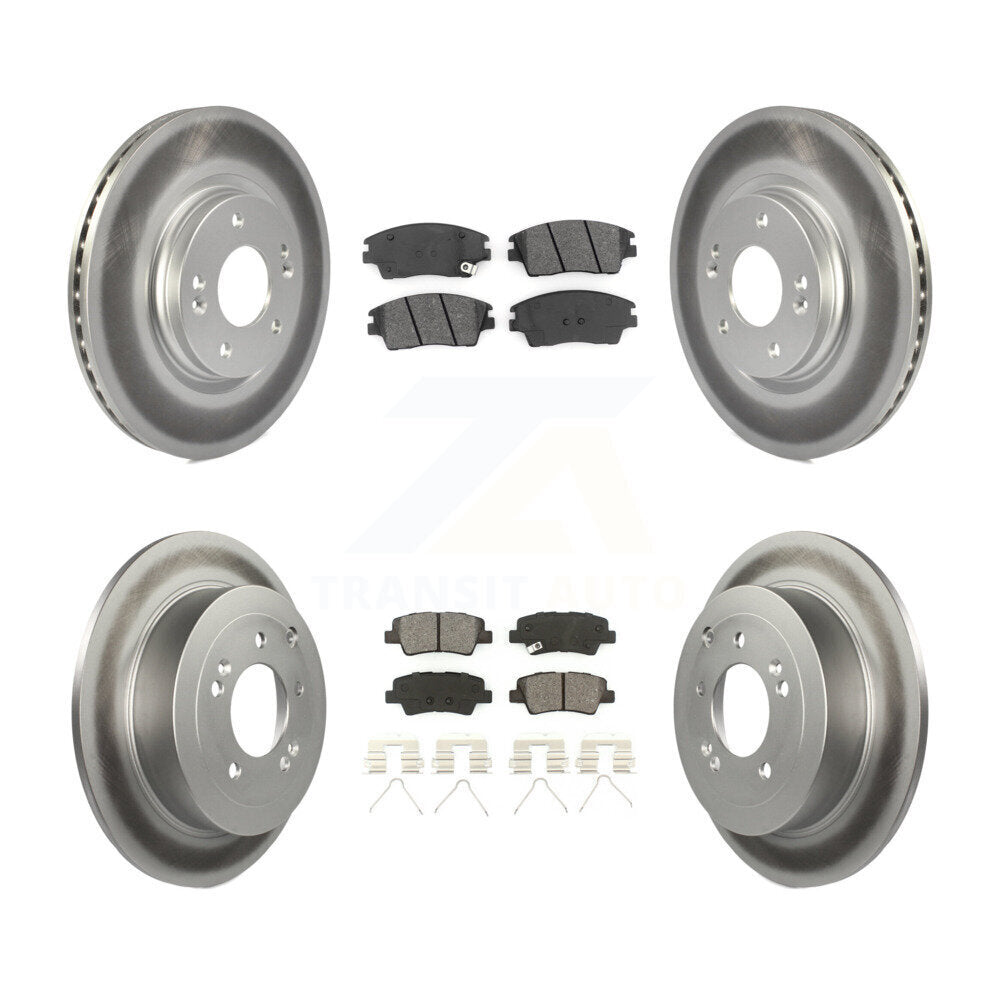Disc Rotors and Semi-Metallic Brake Pads Kit-KGS-101738 - Kit.bestparts.ca