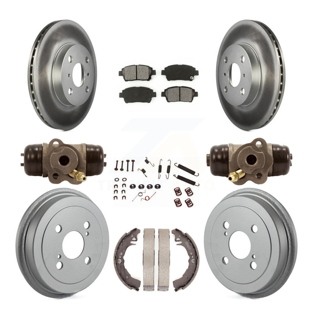 Coated Disc Rotors and Semi-Metallic Brake Pads Kit-KGS-101743 - Kit.bestparts.ca