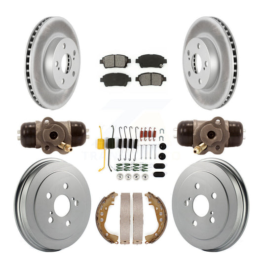 coated disc rotors and semi metallic brake pads-kgs-101746 - Kit.bestparts.ca
