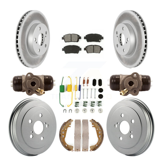 coated disc rotors and semi metallic brake pads-kgs-101747 - Kit.bestparts.ca