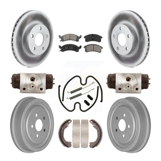 Coated Disc Rotors and Semi-Metallic Brake Pads Kit-KGS-101748 - Kit.bestparts.ca