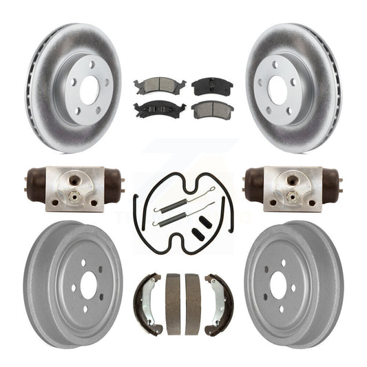 Coated Disc Rotors and Semi-Metallic Brake Pads Kit-KGS-101749 - Kit.bestparts.ca