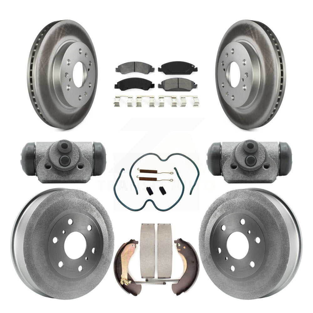Coated Disc Rotors and Semi-Metallic Brake Pads Kit-KGS-101750 - Kit.bestparts.ca Kit.bestparts.ca