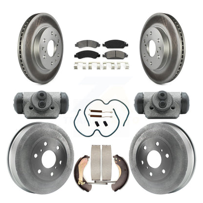 Coated Disc Rotors and Semi-Metallic Brake Pads Kit-KGS-101750 - Kit.bestparts.ca