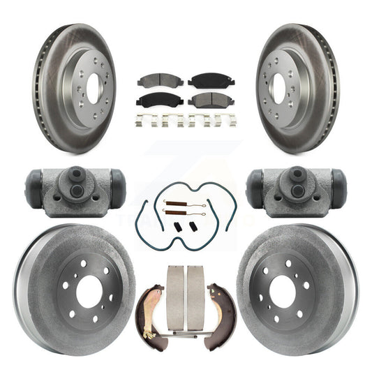 Coated Disc Rotors and Semi-Metallic Brake Pads Kit-KGS-101750 - Kit.bestparts.ca