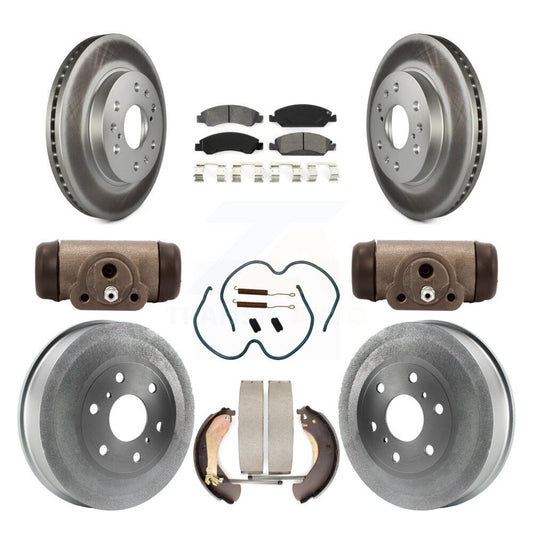 Coated Disc Rotors and Semi-Metallic Brake Pads Kit-KGS-101751 - Kit.bestparts.ca