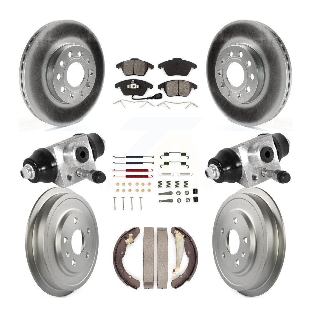 Coated Disc Rotors and Semi-Metallic Brake Pads Kit-KGS-101761 - Kit.bestparts.ca