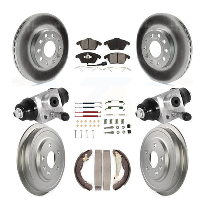 Coated Disc Rotors and Semi-Metallic Brake Pads Kit-KGS-101761 - Kit.bestparts.ca