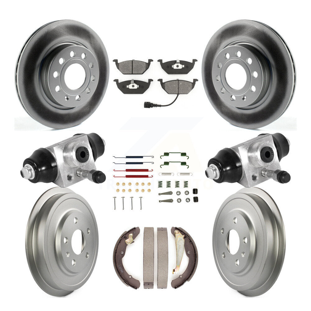 Coated Disc Rotors and Semi-Metallic Brake Pads Kit-KGS-101762 - Kit.bestparts.ca