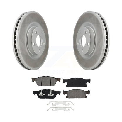 Coated Disc Rotors and Semi-Metallic Brake Pads Kit-KGS-101763 - Kit.bestparts.ca