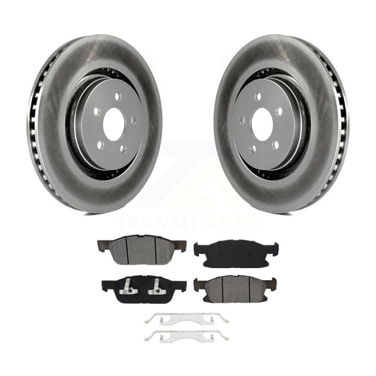 Coated Disc Rotors and Semi-Metallic Brake Pads Kit-KGS-101764 - Kit.bestparts.ca