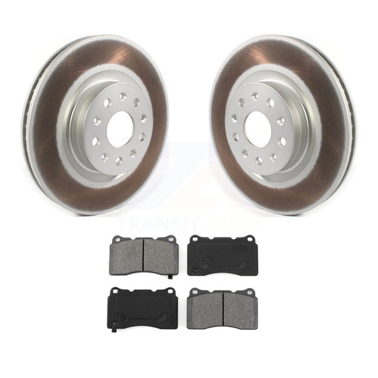 Coated Disc Rotors and Semi-Metallic Brake Pads Kit-KGS-101782 - Kit.bestparts.ca