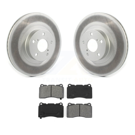 Coated Disc Rotors and Semi-Metallic Brake Pads Kit-KGS-101790 - Kit.bestparts.ca