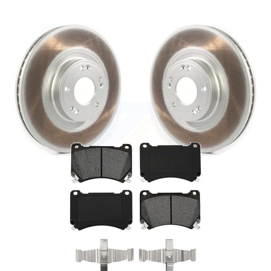 Coated Disc Rotors and Semi-Metallic Brake Pads Kit-KGS-101795 - Kit.bestparts.ca