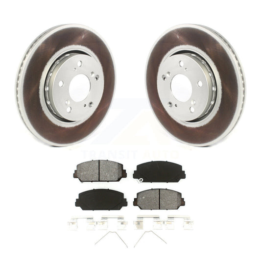 Coated Disc Rotors and Semi-Metallic Brake Pads Kit-KGS-101798 - Kit.bestparts.ca