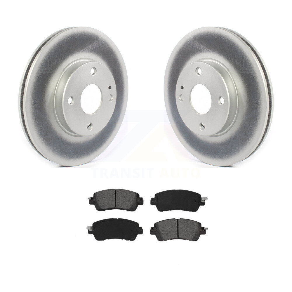 Coated Disc Rotors and Semi-Metallic Brake Pads Kit-KGS-101802 - Kit.bestparts.ca