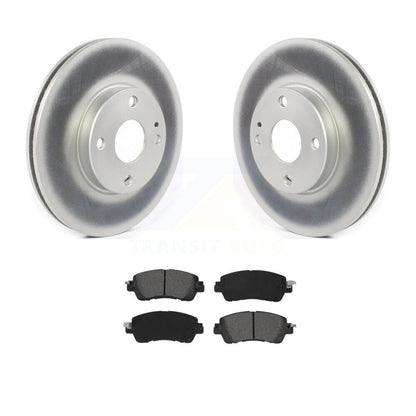 Coated Disc Rotors and Semi-Metallic Brake Pads Kit-KGS-101802 - Kit.bestparts.ca