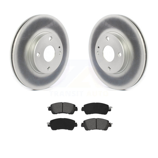 Coated Disc Rotors and Semi-Metallic Brake Pads Kit-KGS-101802 - Kit.bestparts.ca