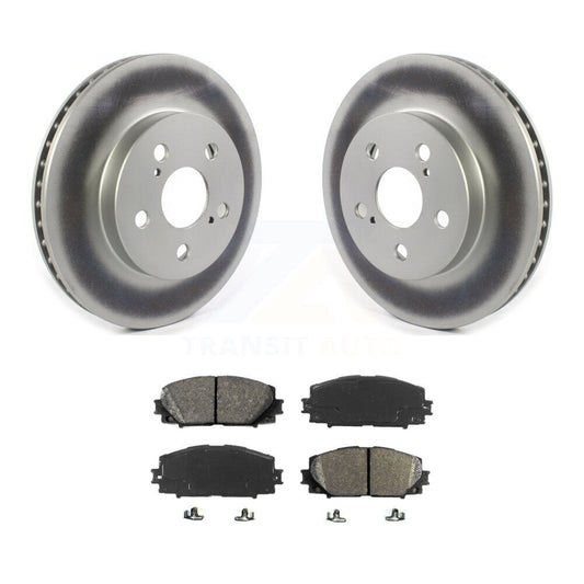 Coated Disc Rotors and Semi-Metallic Brake Pads Kit-KGS-101804 - Kit.bestparts.ca