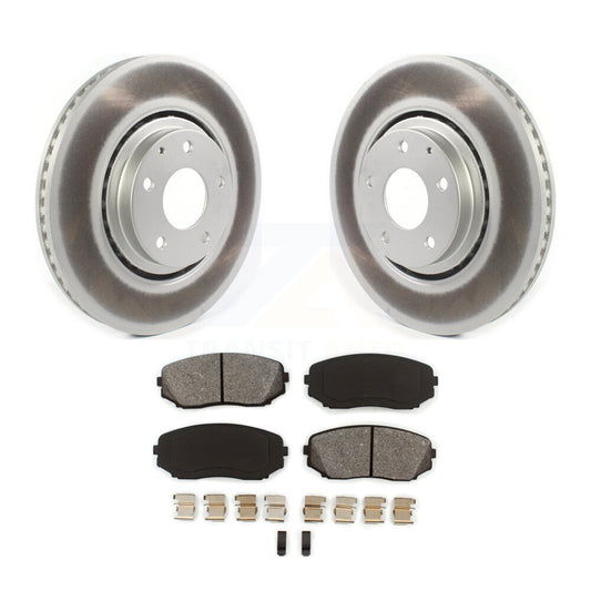 Coated Disc Rotors and Semi-Metallic Brake Pads Kit-KGS-101808 - Kit.bestparts.ca