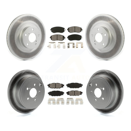 Disc Rotors and Semi-Metallic Brake Pads Kit-KGS-101828 - Kit.bestparts.ca