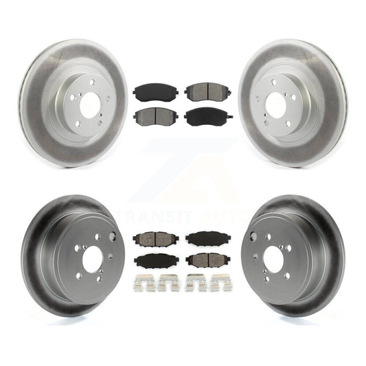Disc Rotors and Semi-Metallic Brake Pads Kit-KGS-101833 - Kit.bestparts.ca
