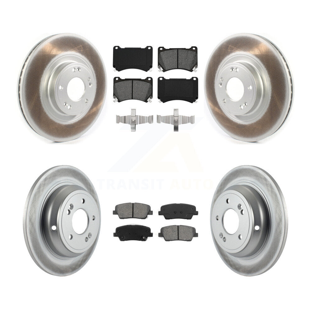 disc rotors and semi metallic brake pads-kgs-101838 - Kit.bestparts.ca