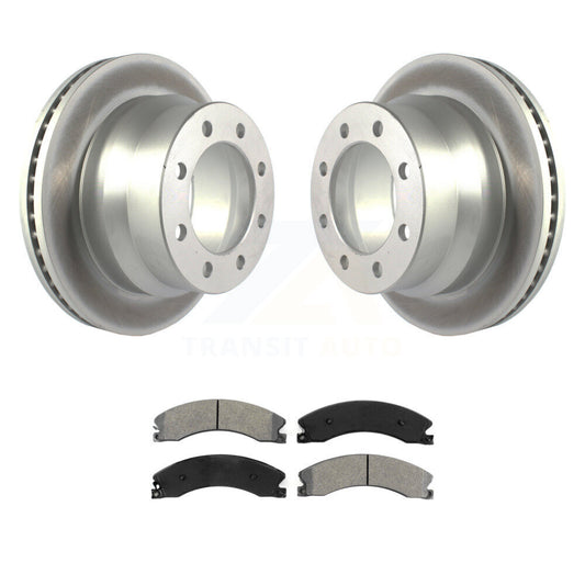 Coated Disc Rotors and Semi-Metallic Brake Pads Kit-KGS-101858 - Kit.bestparts.ca