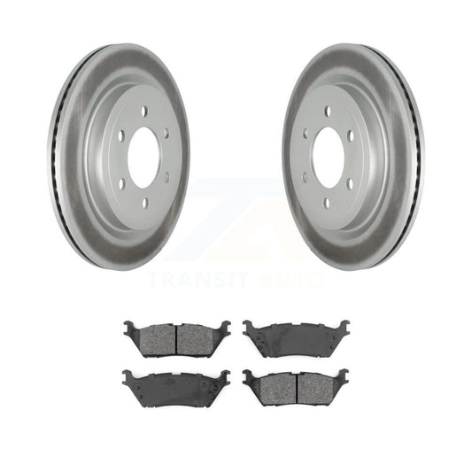 Coated Disc Rotors and Semi-Metallic Brake Pads Kit-KGS-101863 - Kit.bestparts.ca