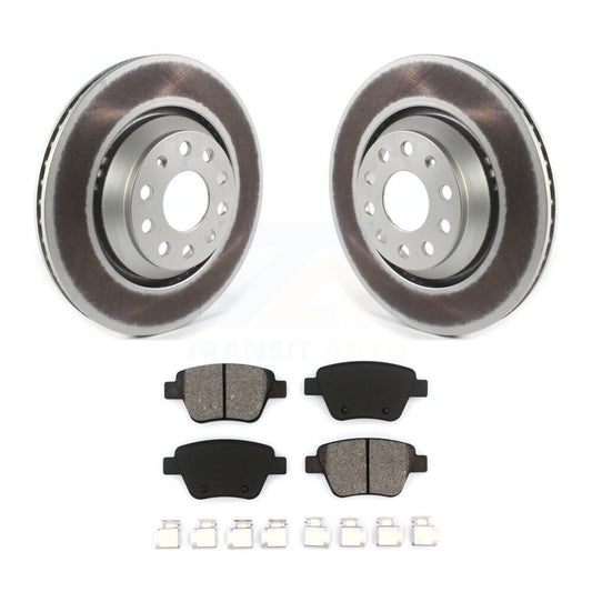 Coated Disc Rotors and Semi-Metallic Brake Pads Kit-KGS-101867 - Kit.bestparts.ca