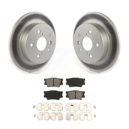 Coated Disc Rotors and Semi-Metallic Brake Pads Kit-KGS-101874 - Kit.bestparts.ca