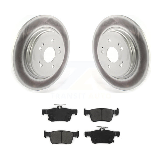 Coated Disc Rotors and Semi-Metallic Brake Pads Kit-KGS-101876 - Kit.bestparts.ca