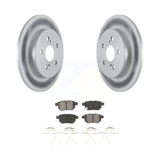 Coated Disc Rotors and Semi-Metallic Brake Pads Kit-KGS-101877 - Kit.bestparts.ca