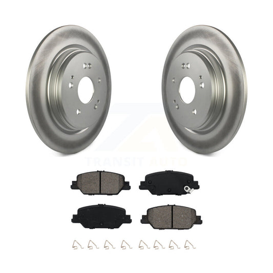Coated Disc Rotors and Semi-Metallic Brake Pads Kit-KGS-101878 - Kit.bestparts.ca