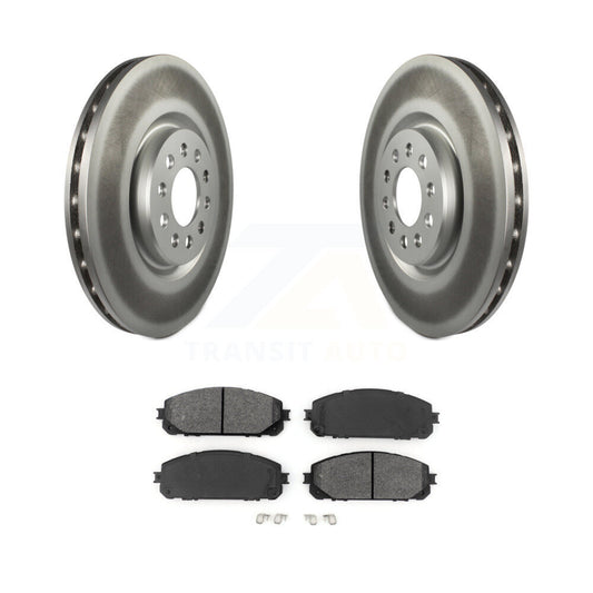 Coated Disc Rotors and Semi-Metallic Brake Pads Kit-KGS-101881 - Kit.bestparts.ca