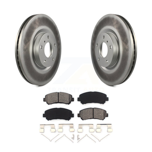 Coated Disc Rotors and Semi-Metallic Brake Pads Kit-KGS-101884 - Kit.bestparts.ca