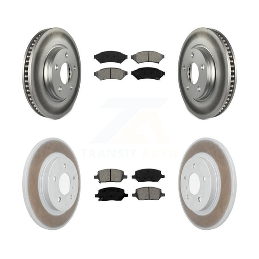 Disc Rotors and Semi-Metallic Brake Pads Kit-KGS-101885 - Kit.bestparts.ca