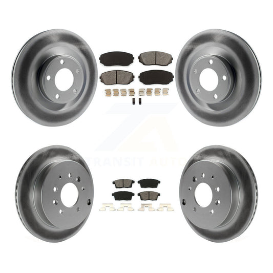 Disc Rotors and Semi-Metallic Brake Pads Kit-KGS-101887 - Kit.bestparts.ca
