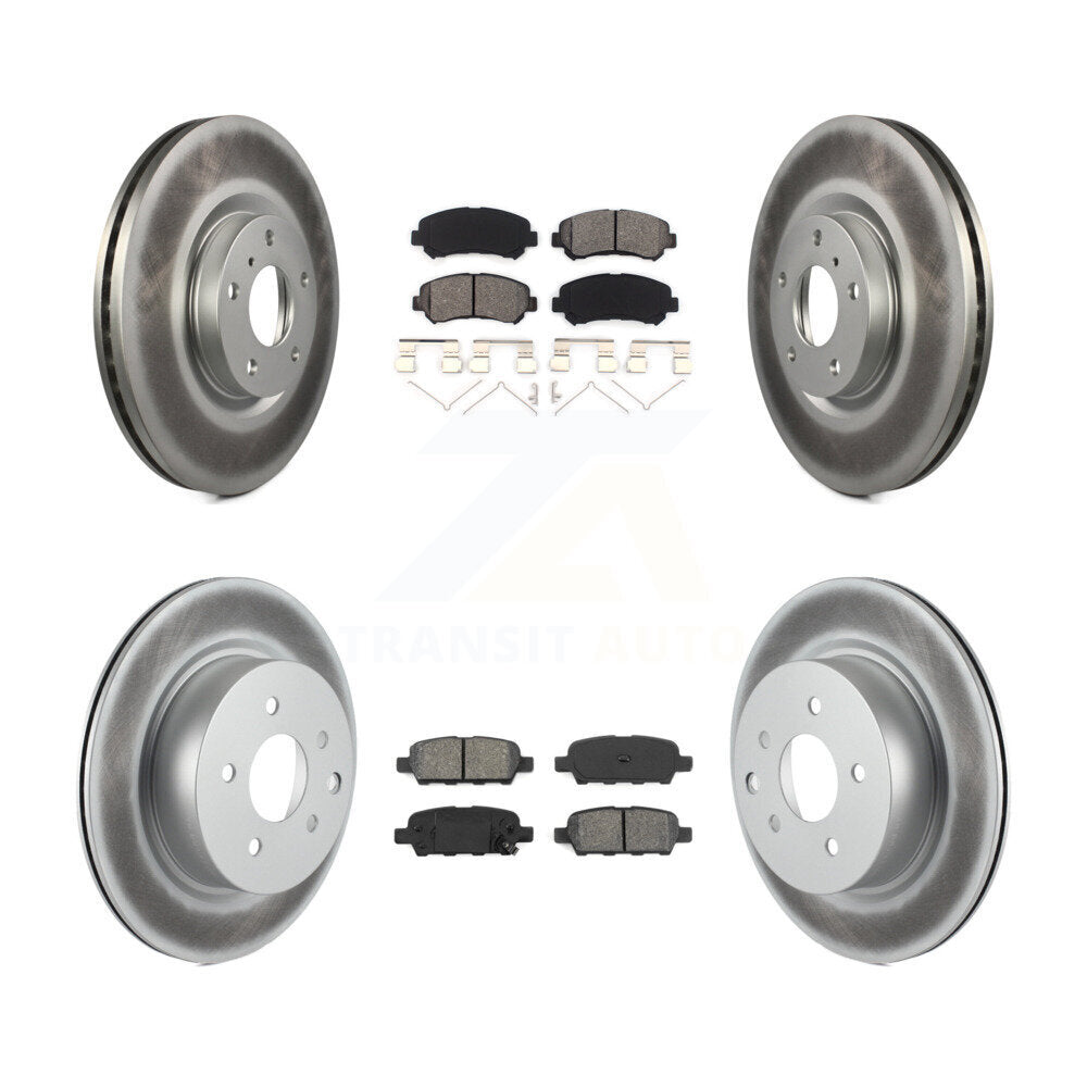 Disc Rotors and Semi-Metallic Brake Pads Kit-KGS-101889 - Kit.bestparts.ca Kit.bestparts.ca