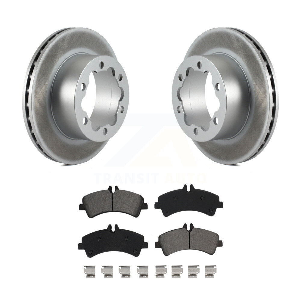 Coated Disc Rotors and Semi-Metallic Brake Pads Kit-KGS-101890 - Kit.bestparts.ca
