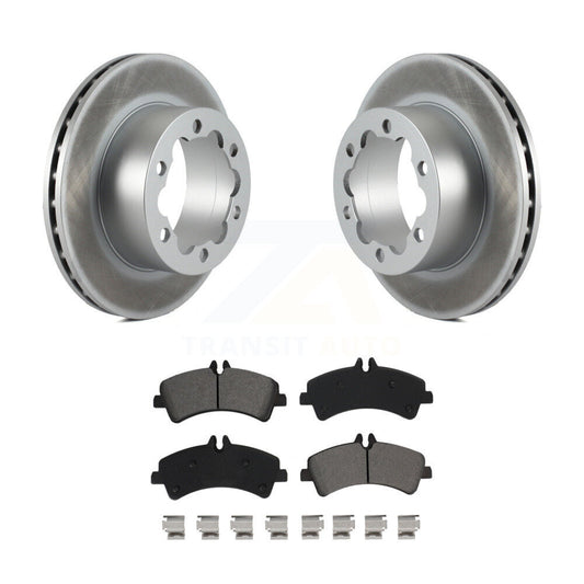 Coated Disc Rotors and Semi-Metallic Brake Pads Kit-KGS-101890 - Kit.bestparts.ca