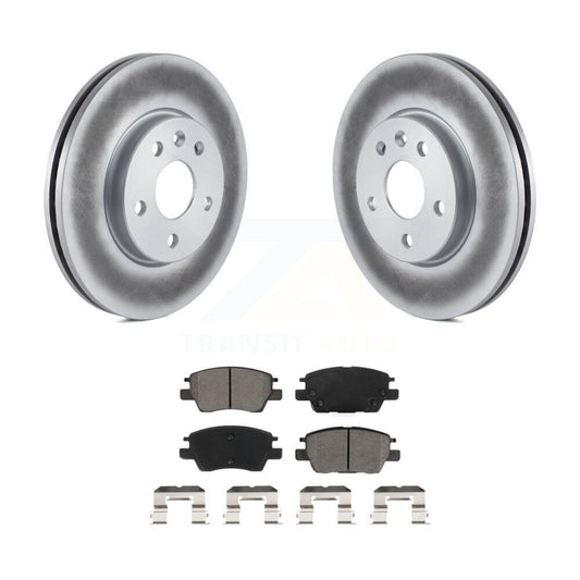Coated Disc Rotors and Semi-Metallic Brake Pads Kit-KGS-101906 - Kit.bestparts.ca