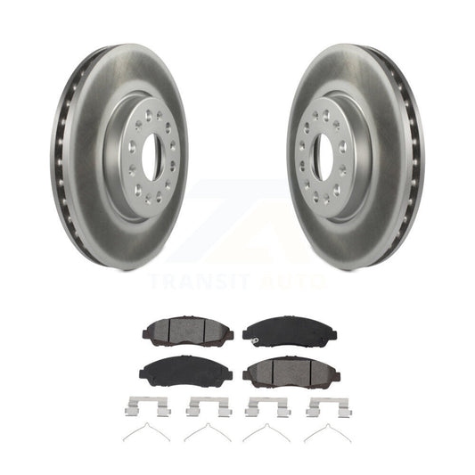 Coated Disc Rotors and Semi-Metallic Brake Pads Kit-KGS-101909 - Kit.bestparts.ca